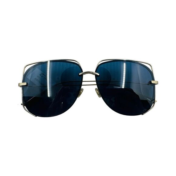 Christian Dior Stellaire 6 Sunglasses - J5GA9 - Gold / Blue Mirror - Picture 5 of 13